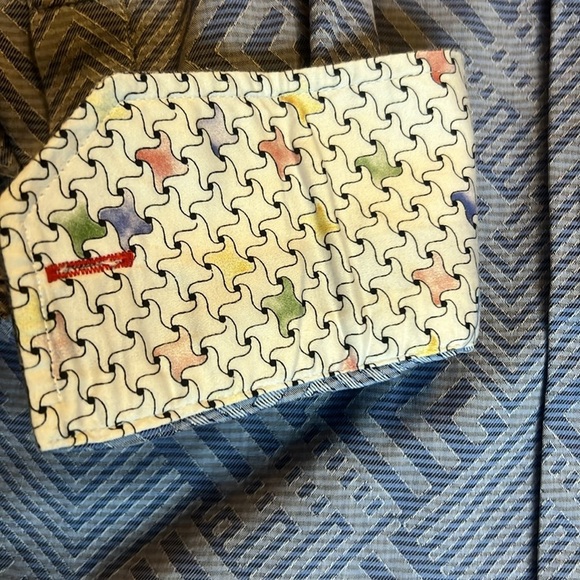 Men’s 7 Downie St. Blue Pattern Button Down Shirt sz. 4 (US M) - Picture 6 of 11